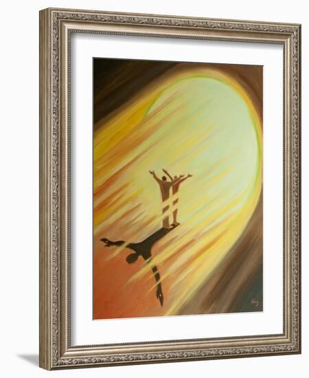 If I Love, Totally, Jesus is Totally Mine to Offer in Prayer, and We are One before the Father, 200-Elizabeth Wang-Framed Giclee Print