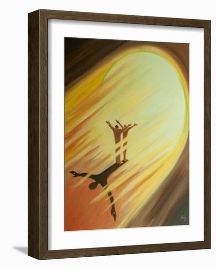 If I Love, Totally, Jesus is Totally Mine to Offer in Prayer, and We are One before the Father, 200-Elizabeth Wang-Framed Giclee Print