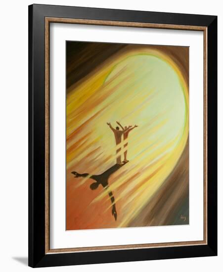 If I Love, Totally, Jesus is Totally Mine to Offer in Prayer, and We are One before the Father, 200-Elizabeth Wang-Framed Giclee Print