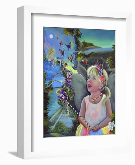 If I were a Butterfly-Sue Clyne-Framed Giclee Print