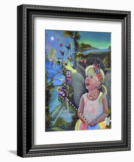 If I were a Butterfly-Sue Clyne-Framed Giclee Print