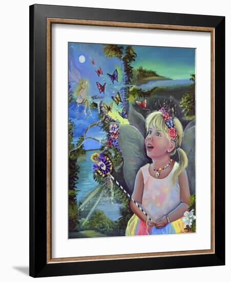 If I were a Butterfly-Sue Clyne-Framed Giclee Print