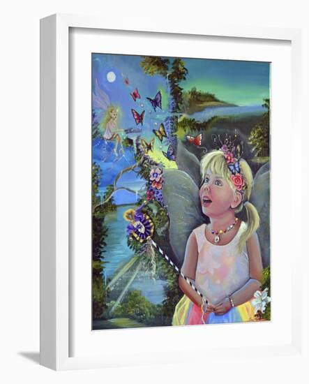 If I were a Butterfly-Sue Clyne-Framed Giclee Print