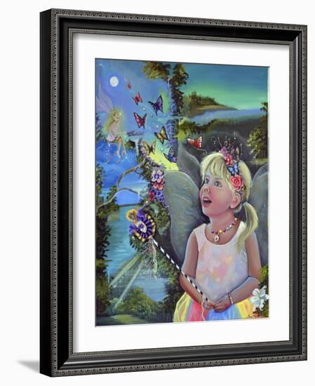 If I were a Butterfly-Sue Clyne-Framed Giclee Print