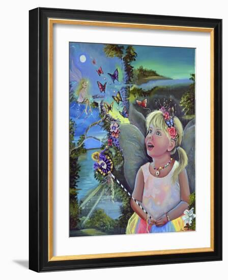 If I were a Butterfly-Sue Clyne-Framed Giclee Print