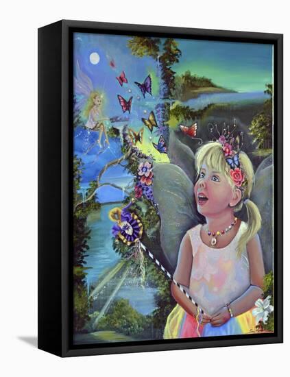 If I were a Butterfly-Sue Clyne-Framed Premier Image Canvas