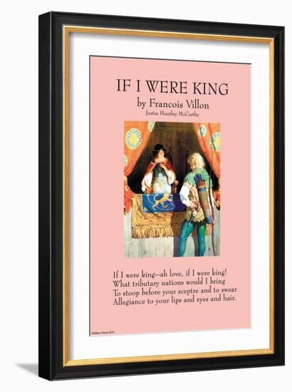 If I Were King-null-Framed Art Print