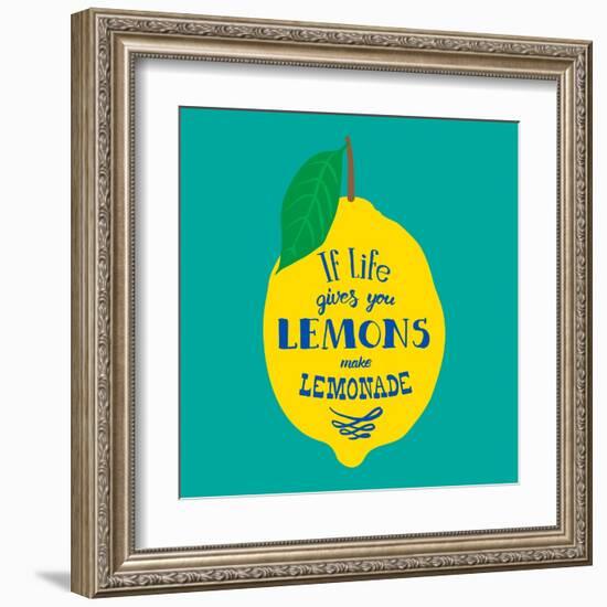 If Life Gives You Lemons, Make Lemonade-Ivanov Alexey-Framed Art Print