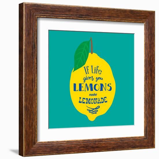 If Life Gives You Lemons, Make Lemonade-Ivanov Alexey-Framed Art Print