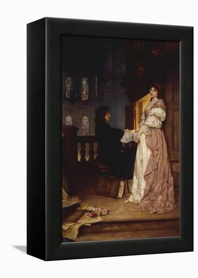 If Music be the Food of Love-William A. Breakspeare-Framed Premier Image Canvas