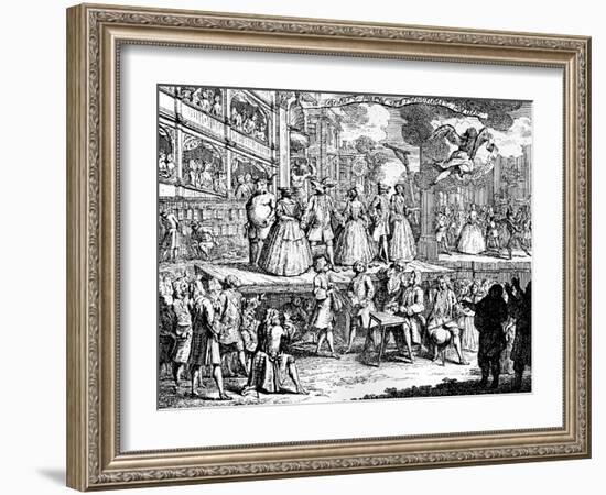 If Musick's Charms Can Hearts Enthral, 1730-William Hogarth-Framed Giclee Print