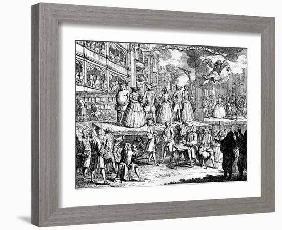 If Musick's Charms Can Hearts Enthral, 1730-William Hogarth-Framed Giclee Print