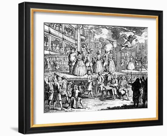 If Musick's Charms Can Hearts Enthral, 1730-William Hogarth-Framed Giclee Print