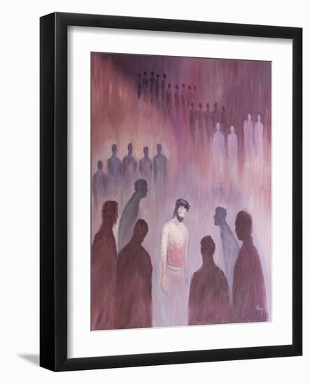 If Our Hearts are Bitter and Resentful, When Christ Comes to Us in Holy Communion, He Feels as He D-Elizabeth Wang-Framed Giclee Print