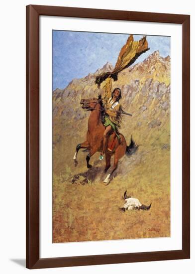 If Skulls Could Speak-Frederic Sackrider Remington-Framed Art Print