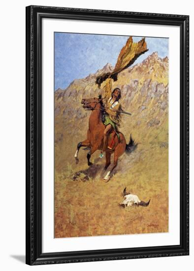 If Skulls Could Speak-Frederic Sackrider Remington-Framed Art Print