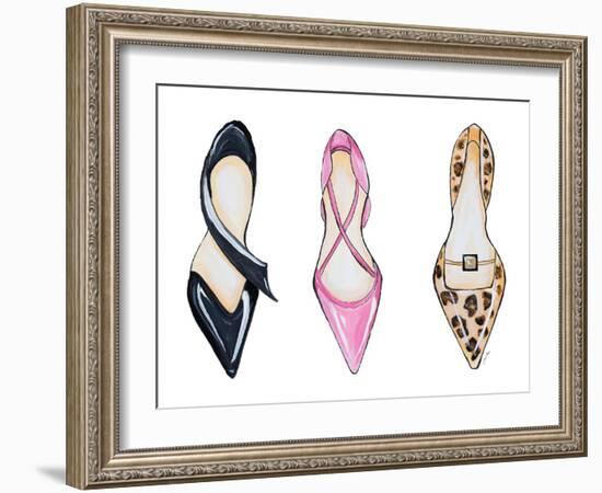 If The Shoe Fits II-Gina Ritter-Framed Art Print