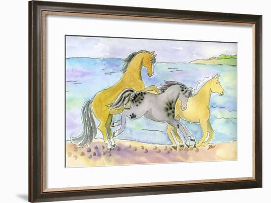 If Wishes Were Horses-Jennifer Zsolt-Framed Giclee Print