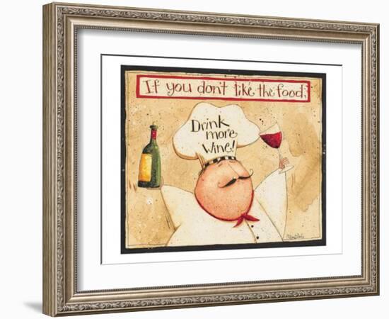 If You Dont Like the Food-Dan Dipaolo-Framed Art Print