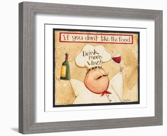 If You Dont Like the Food-Dan Dipaolo-Framed Art Print