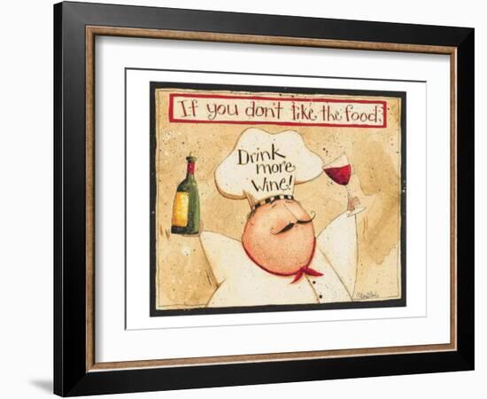 If You Dont Like the Food-Dan Dipaolo-Framed Art Print