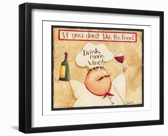 If You Dont Like the Food-Dan Dipaolo-Framed Art Print