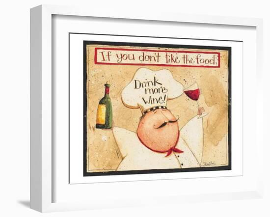 If You Dont Like the Food-Dan Dipaolo-Framed Art Print