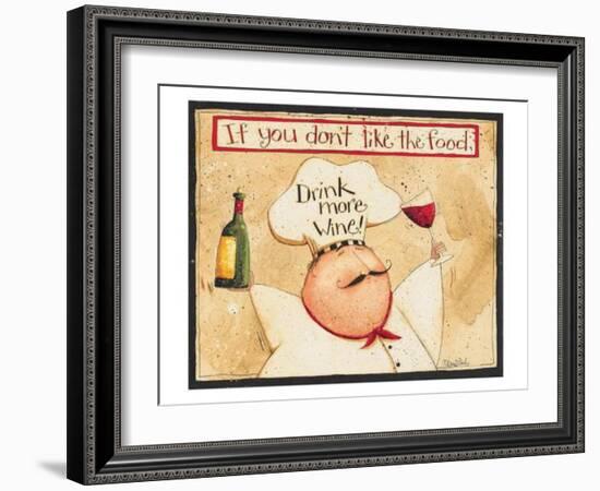 If You Dont Like the Food-Dan Dipaolo-Framed Art Print