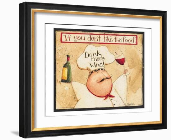 If You Dont Like the Food-Dan Dipaolo-Framed Art Print