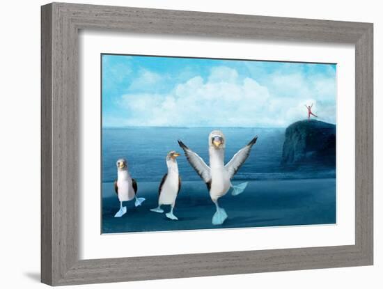 If You Were A Blue Footed Booby-Nancy Tillman-Framed Premium Giclee Print