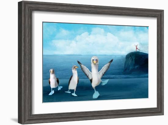 If You Were A Blue Footed Booby-Nancy Tillman-Framed Art Print