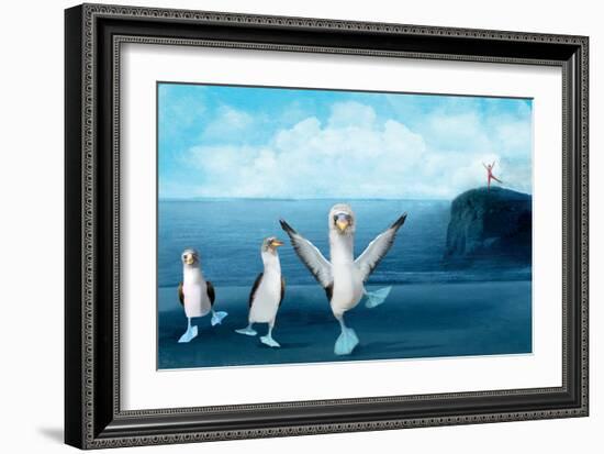 If You Were A Blue Footed Booby-Nancy Tillman-Framed Art Print