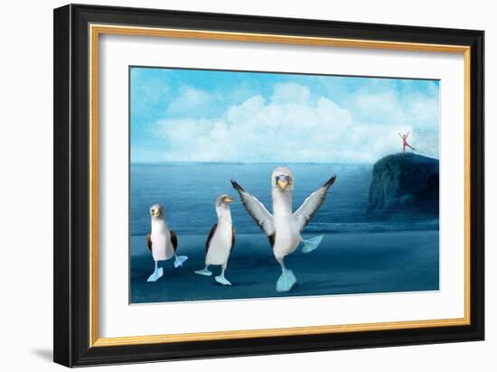 If You Were A Blue Footed Booby-Nancy Tillman-Framed Art Print