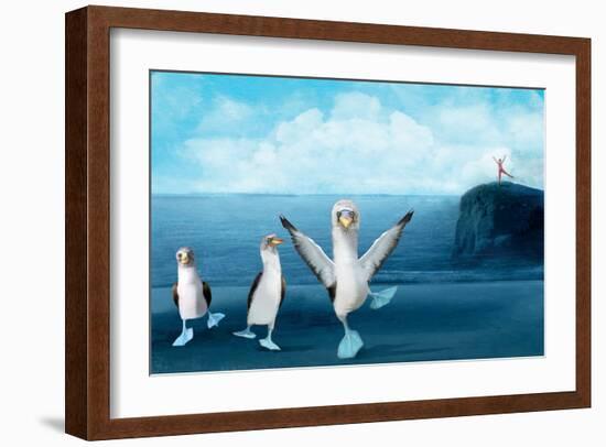 If You Were A Blue Footed Booby-Nancy Tillman-Framed Art Print