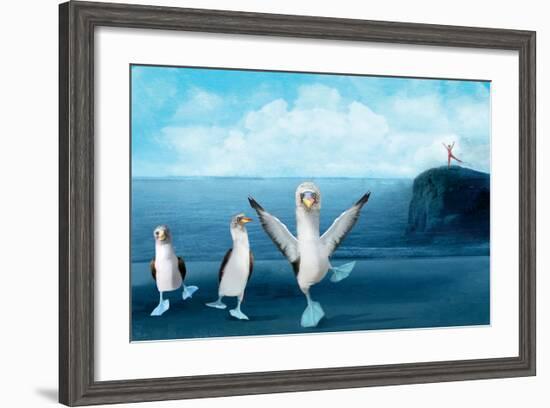 If You Were A Blue Footed Booby-Nancy Tillman-Framed Art Print