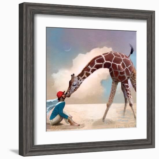 If You Were A Giraffe-Nancy Tillman-Framed Art Print