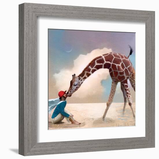 If You Were A Giraffe-Nancy Tillman-Framed Art Print