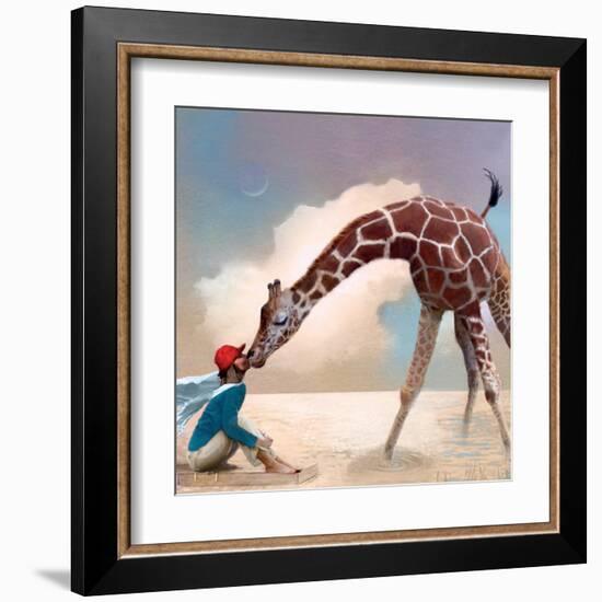 If You Were A Giraffe-Nancy Tillman-Framed Art Print