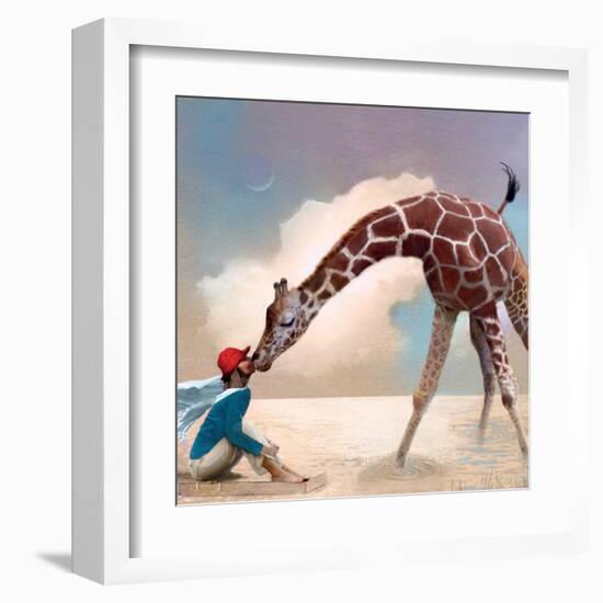 If You Were A Giraffe-Nancy Tillman-Framed Art Print