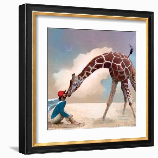 If You Were A Giraffe-Nancy Tillman-Framed Art Print