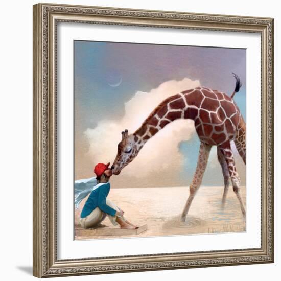 If You Were A Giraffe-Nancy Tillman-Framed Art Print