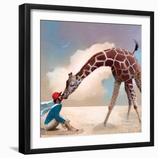 If You Were A Giraffe-Nancy Tillman-Framed Art Print