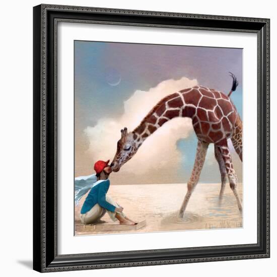 If You Were A Giraffe-Nancy Tillman-Framed Art Print