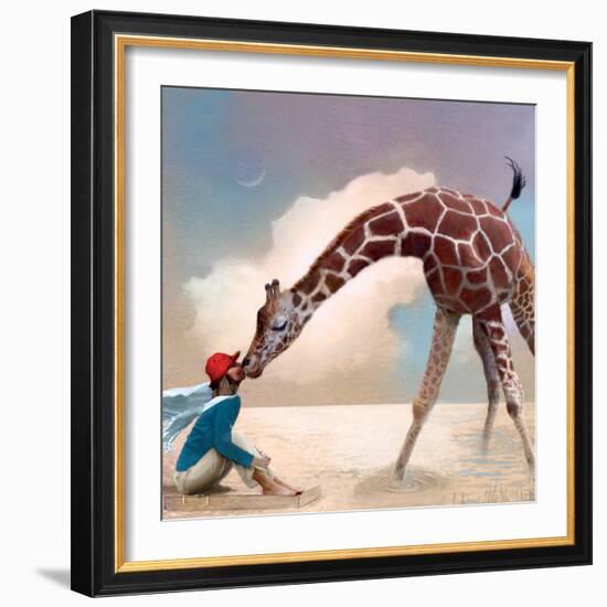 If You Were A Giraffe-Nancy Tillman-Framed Art Print