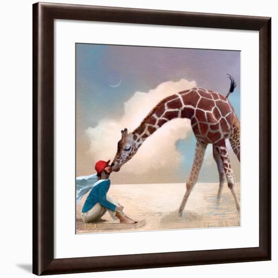 If You Were A Giraffe-Nancy Tillman-Framed Art Print