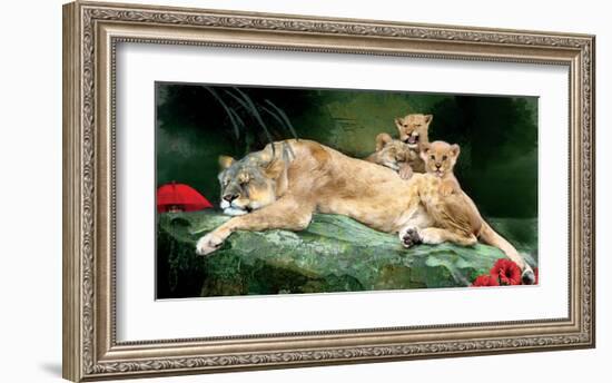 If You Were A Lion Cub-Nancy Tillman-Framed Art Print