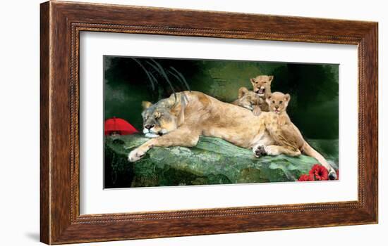 If You Were A Lion Cub-Nancy Tillman-Framed Art Print