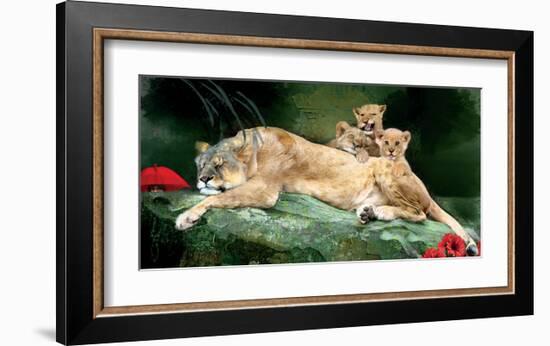 If You Were A Lion Cub-Nancy Tillman-Framed Premium Giclee Print