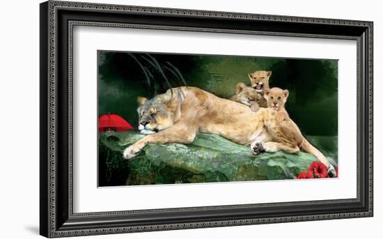 If You Were A Lion Cub-Nancy Tillman-Framed Premium Giclee Print