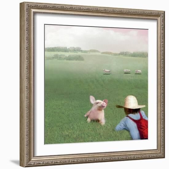 If You Were A Pig-Nancy Tillman-Framed Art Print